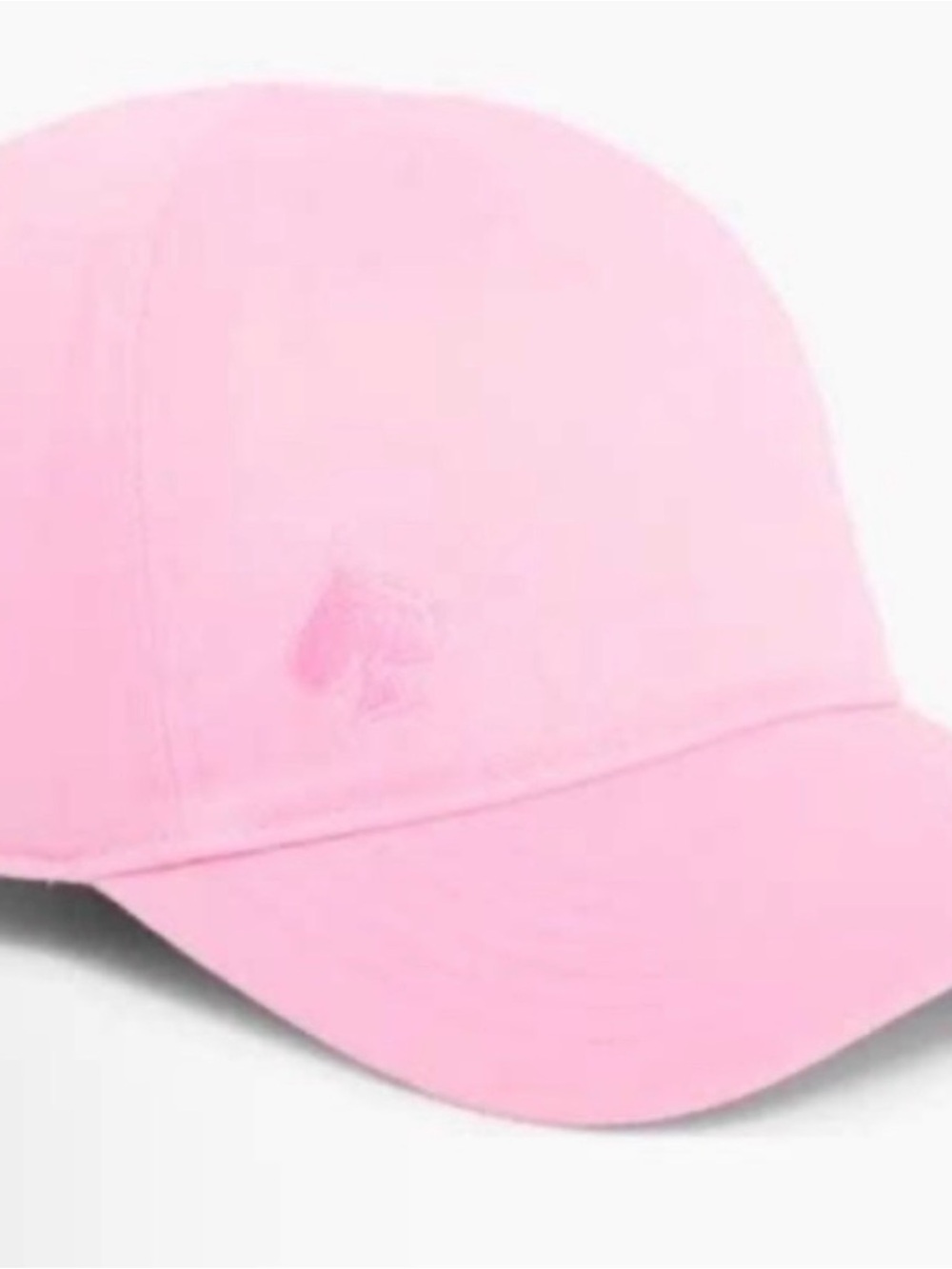 kate spade light pink baseball cap